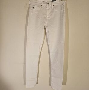 AG Adriano Goldschmied White Pants